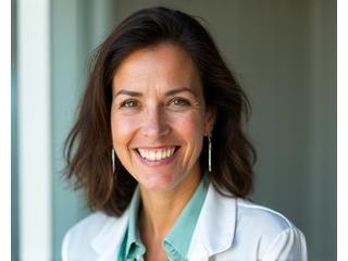 Retrato de la Dra. Ana García, especialista en Medicina Preventiva